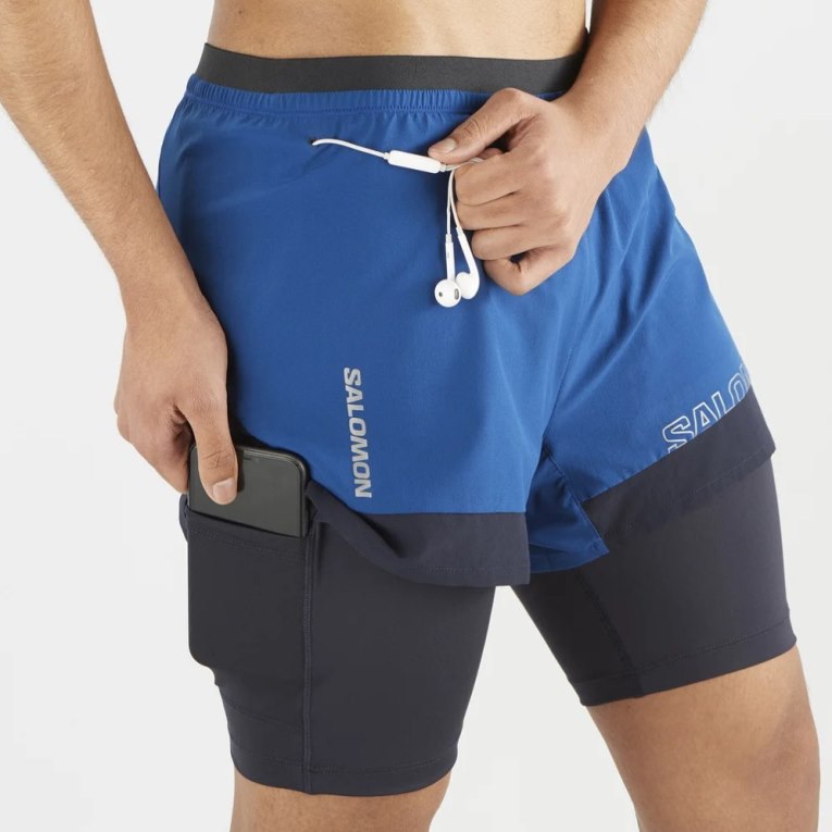 Blue Salomon Cross 2in1 Men's Shorts | PH 50143I